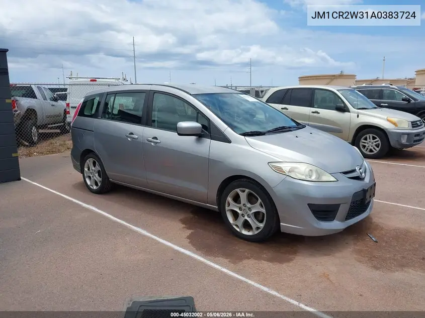 2010 Mazda Mazda5 Sport VIN: JM1CR2W31A0383724 Lot: 45032002