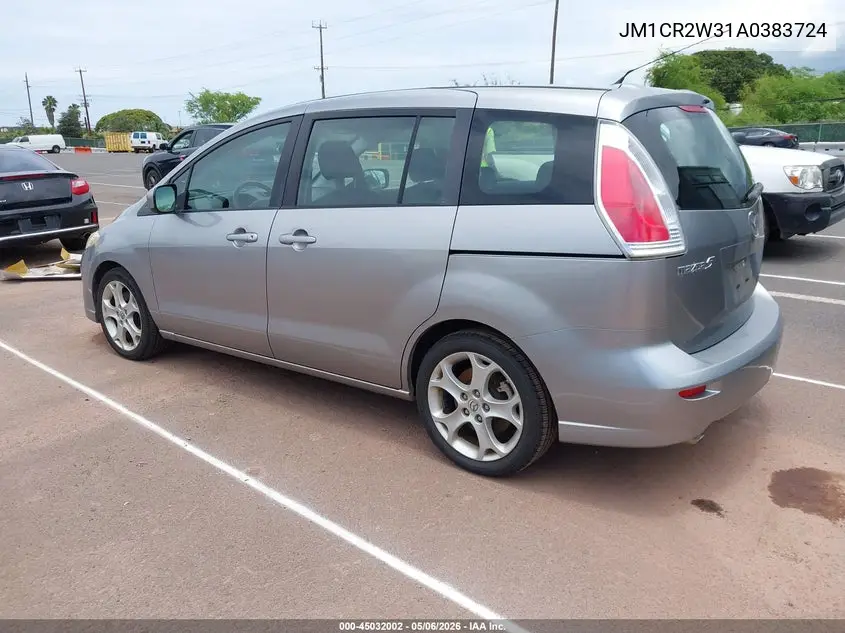 2010 Mazda Mazda5 Sport VIN: JM1CR2W31A0383724 Lot: 45032002