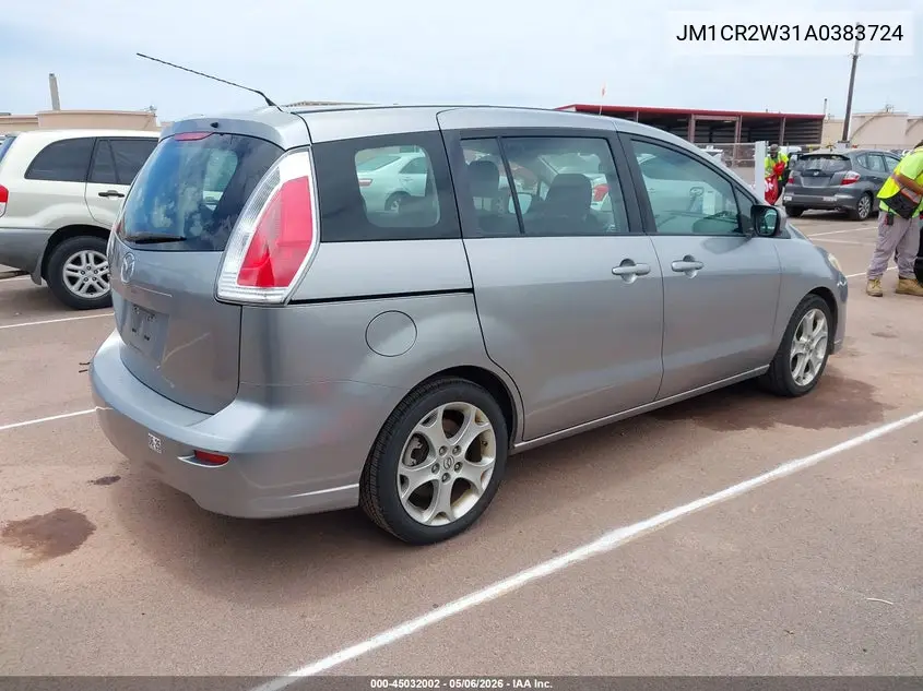 2010 Mazda Mazda5 Sport VIN: JM1CR2W31A0383724 Lot: 45032002