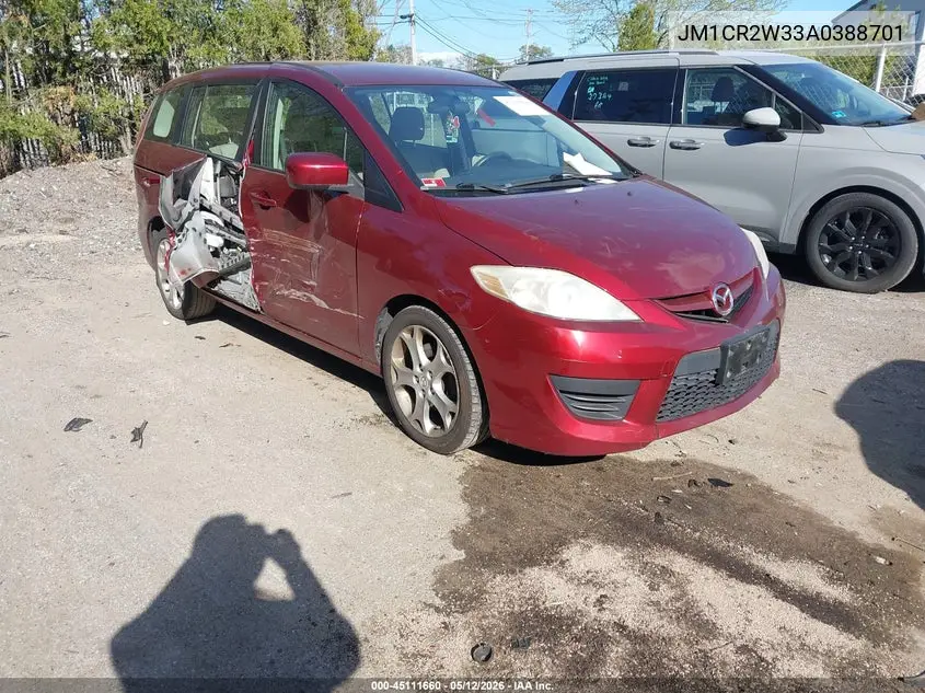 2010 Mazda Mazda5 Sport VIN: JM1CR2W33A0388701 Lot: 45111660