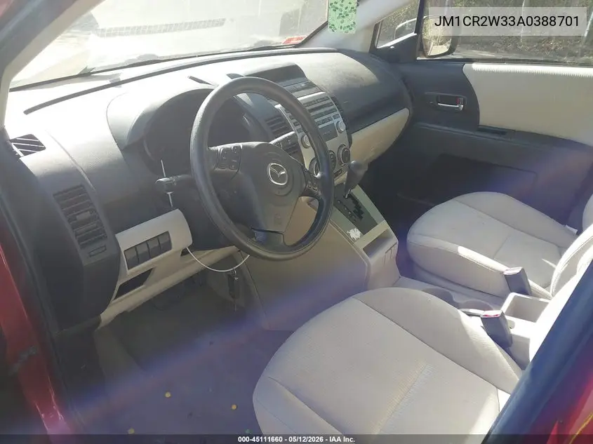 2010 Mazda Mazda5 Sport VIN: JM1CR2W33A0388701 Lot: 45111660