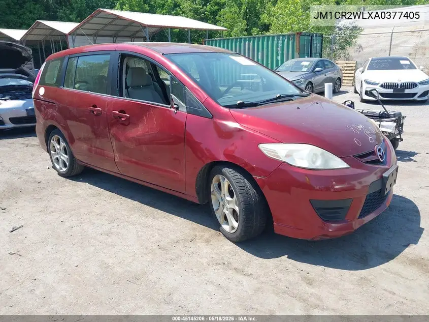 2010 Mazda Mazda5 Sport VIN: JM1CR2WLXA0377405 Lot: 45145206