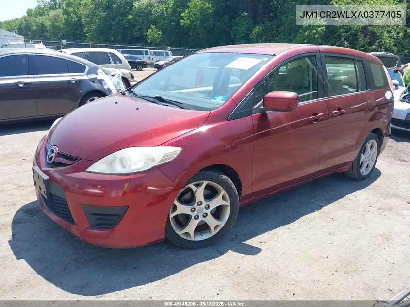 2010 Mazda Mazda5 Sport VIN: JM1CR2WLXA0377405 Lot: 45145206