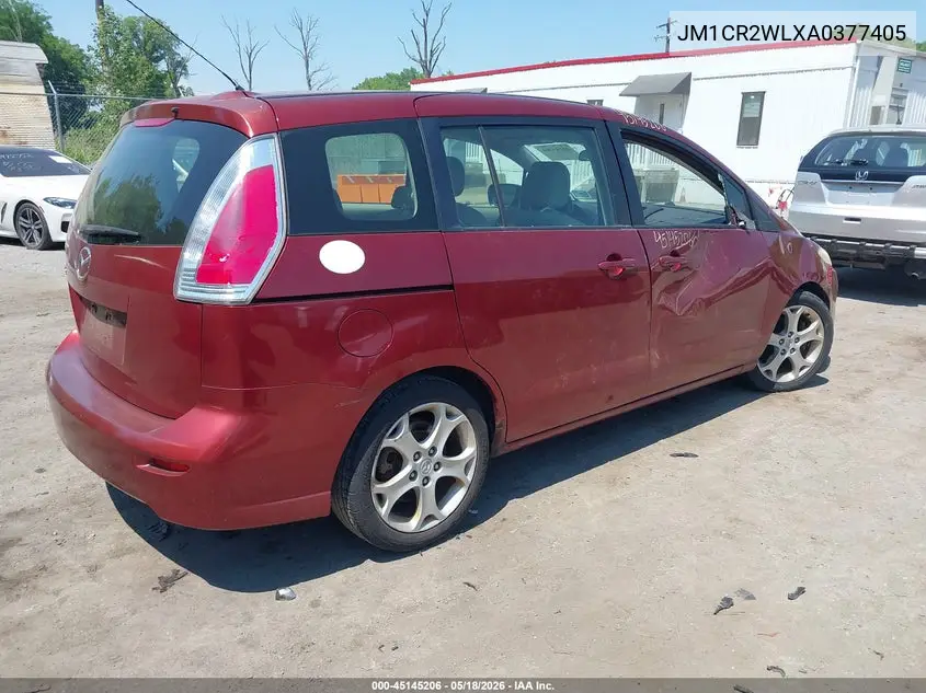 2010 Mazda Mazda5 Sport VIN: JM1CR2WLXA0377405 Lot: 45145206