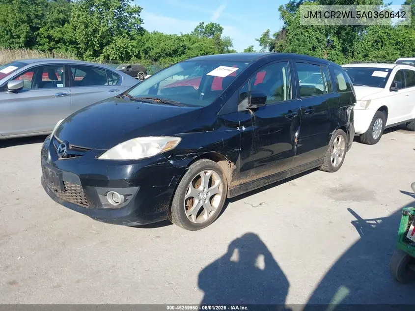 2010 Mazda Mazda5 Touring VIN: JM1CR2WL5A0360642 Lot: 45259960