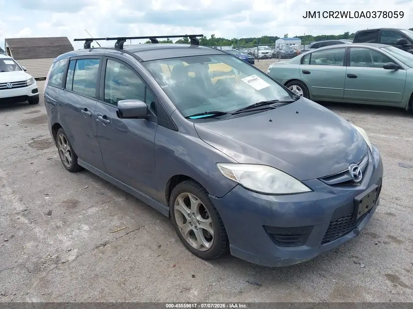 2010 Mazda Mazda5 Sport VIN: JM1CR2WL0A0378059 Lot: 45559817