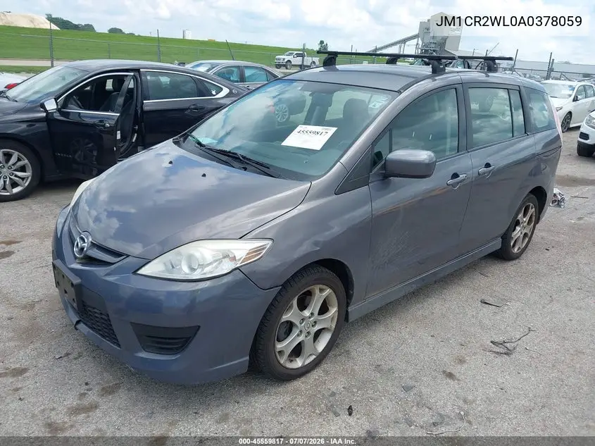 2010 Mazda Mazda5 Sport VIN: JM1CR2WL0A0378059 Lot: 45559817