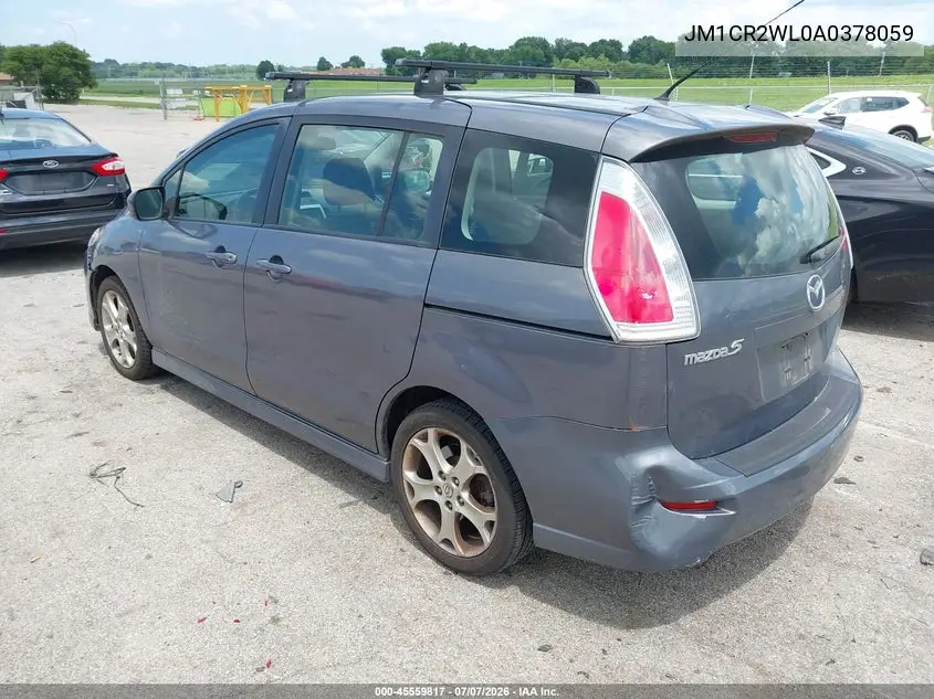 2010 Mazda Mazda5 Sport VIN: JM1CR2WL0A0378059 Lot: 45559817