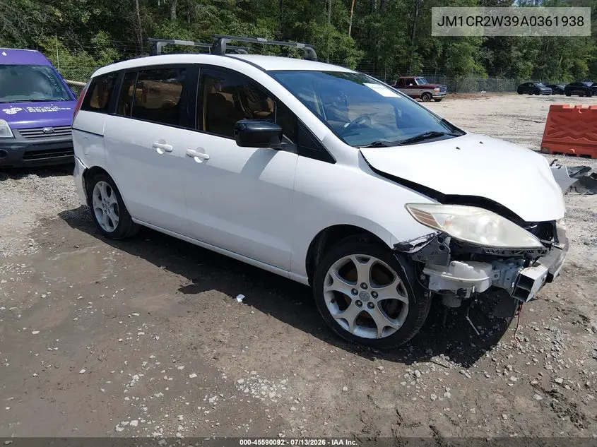 2010 Mazda Mazda5 Sport VIN: JM1CR2W39A0361938 Lot: 45590092