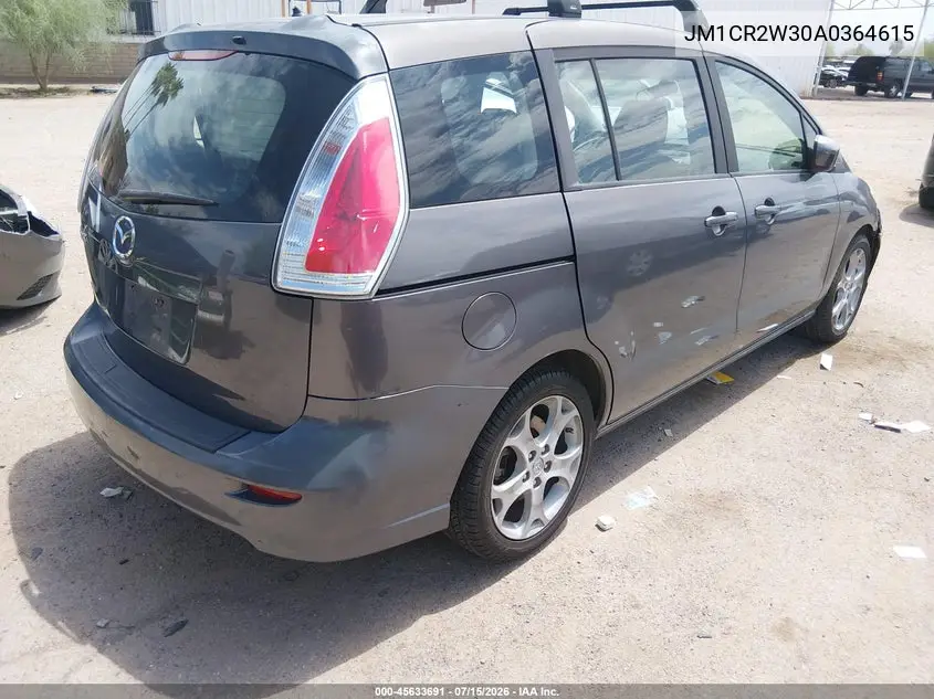 2010 Mazda Mazda5 Sport VIN: JM1CR2W30A0364615 Lot: 45633691