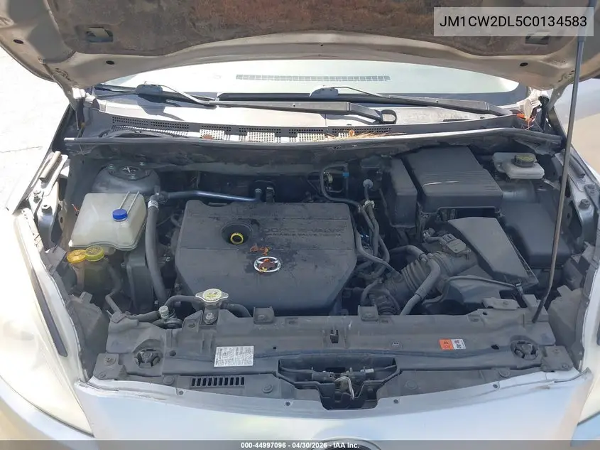 2012 Mazda Mazda5 Grand Touring VIN: JM1CW2DL5C0134583 Lot: 44997096