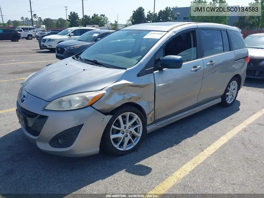 2012 Mazda Mazda5 Grand Touring VIN: JM1CW2DL5C0134583 Lot: 44997096