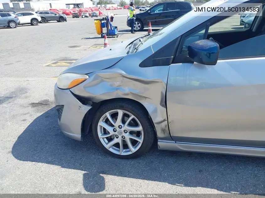 2012 Mazda Mazda5 Grand Touring VIN: JM1CW2DL5C0134583 Lot: 44997096