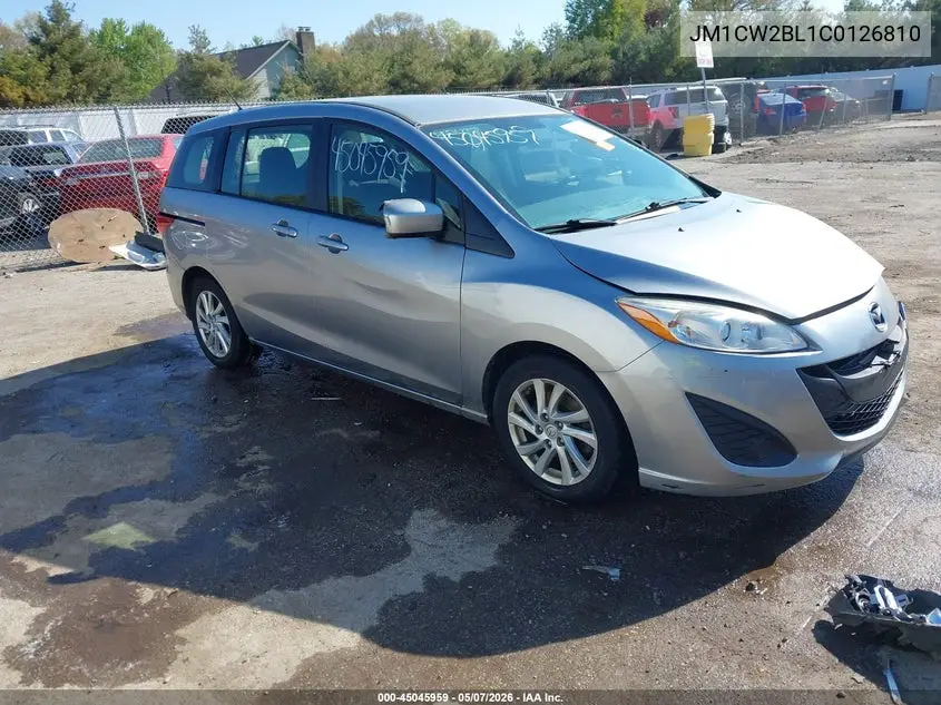 2012 Mazda Mazda5 Sport VIN: JM1CW2BL1C0126810 Lot: 45045959