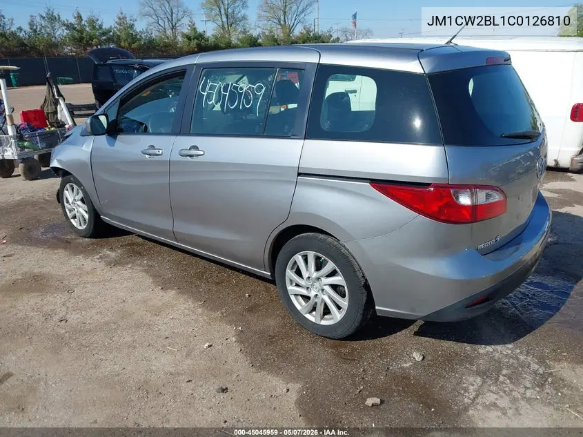 2012 Mazda Mazda5 Sport VIN: JM1CW2BL1C0126810 Lot: 45045959