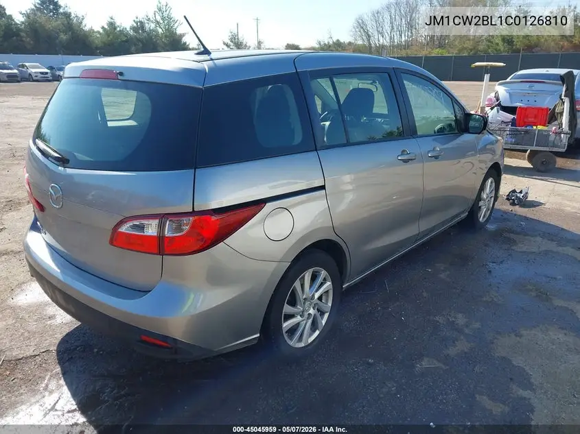 2012 Mazda Mazda5 Sport VIN: JM1CW2BL1C0126810 Lot: 45045959