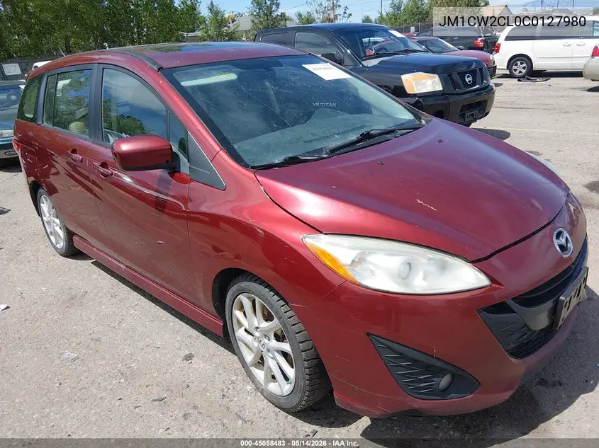 2012 Mazda Mazda5 Touring VIN: JM1CW2CL0C0127980 Lot: 45058483