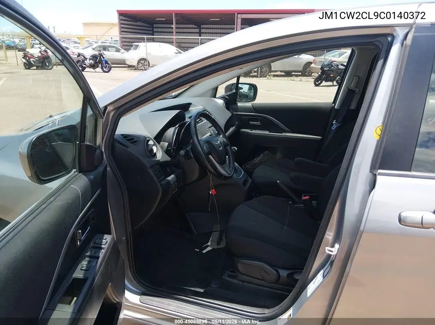 2012 Mazda Mazda5 Touring VIN: JM1CW2CL9C0140372 Lot: 45089896