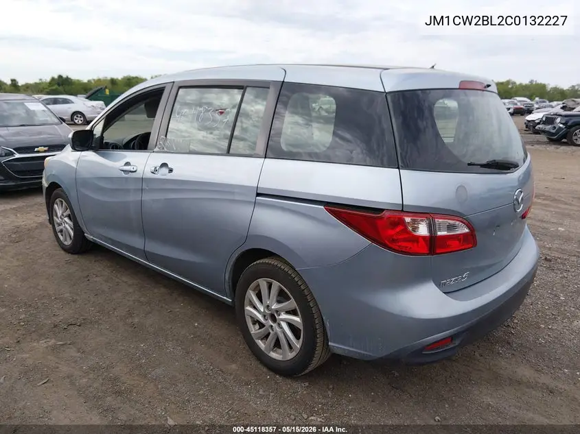 2012 Mazda Mazda5 Sport VIN: JM1CW2BL2C0132227 Lot: 45118357
