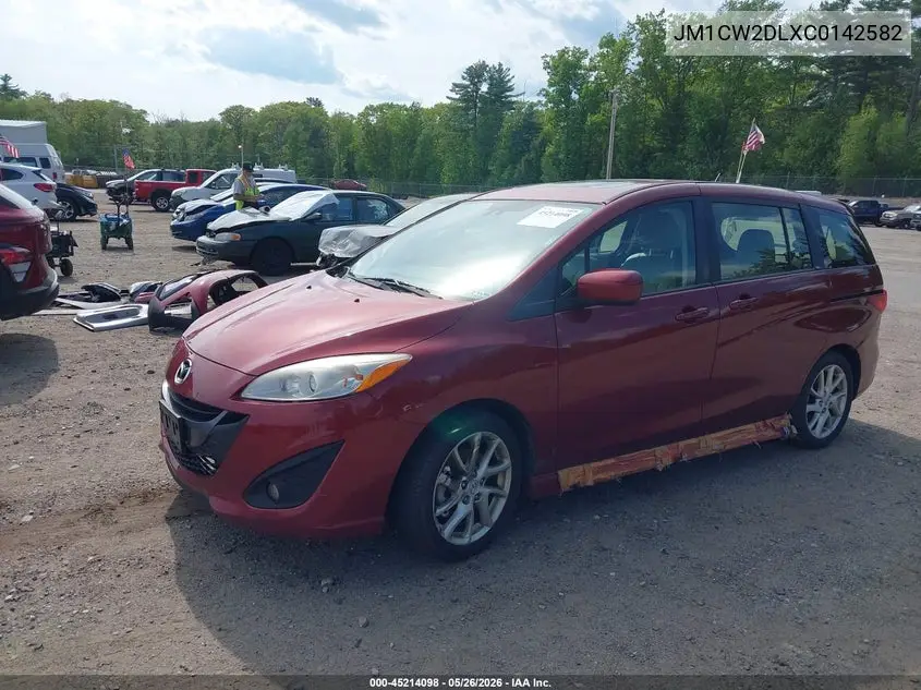 2012 Mazda Mazda5 Grand Touring VIN: JM1CW2DLXC0142582 Lot: 45214098