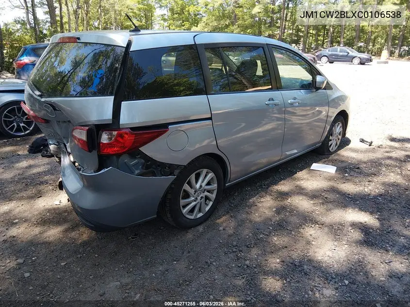 2012 Mazda Mazda5 Sport VIN: JM1CW2BLXC0106538 Lot: 45271255