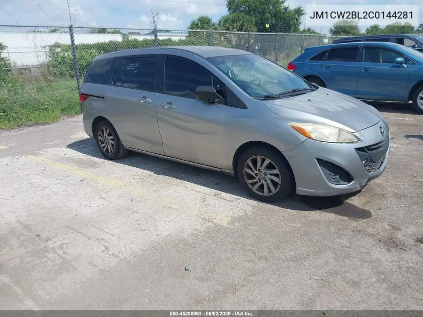 2012 Mazda Mazda5 Sport VIN: JM1CW2BL2C0144281 Lot: 45280993