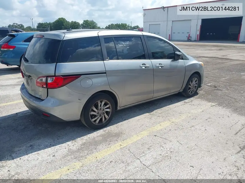 2012 Mazda Mazda5 Sport VIN: JM1CW2BL2C0144281 Lot: 45280993