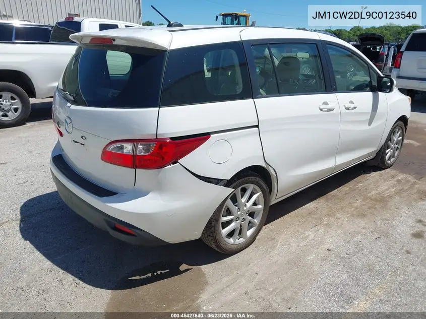 2012 Mazda Mazda5 Grand Touring VIN: JM1CW2DL9C0123540 Lot: 45427640