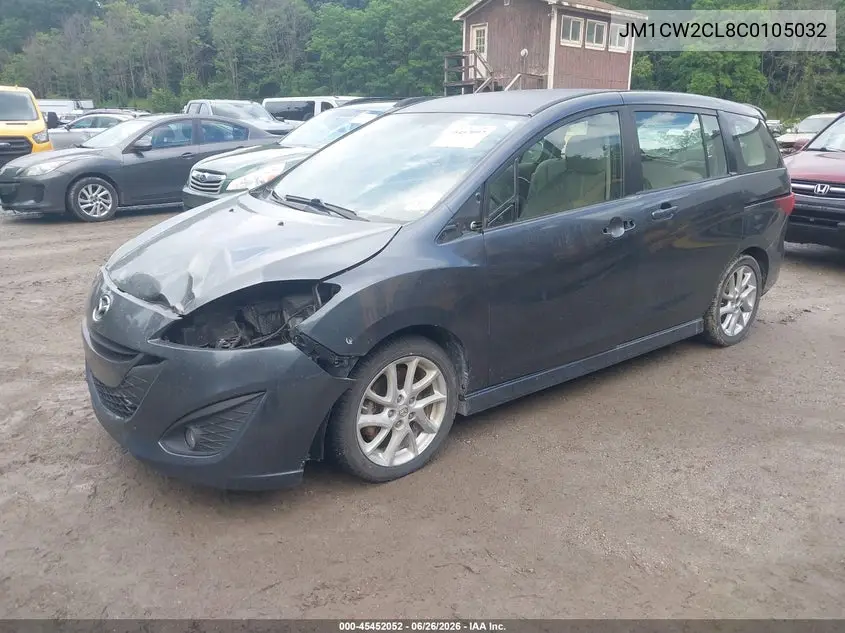 2012 Mazda Mazda5 Touring VIN: JM1CW2CL8C0105032 Lot: 45452052