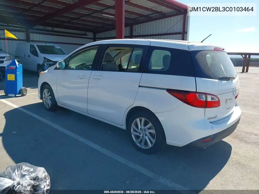 2012 Mazda Mazda5 Sport VIN: JM1CW2BL3C0103464 Lot: 45492830