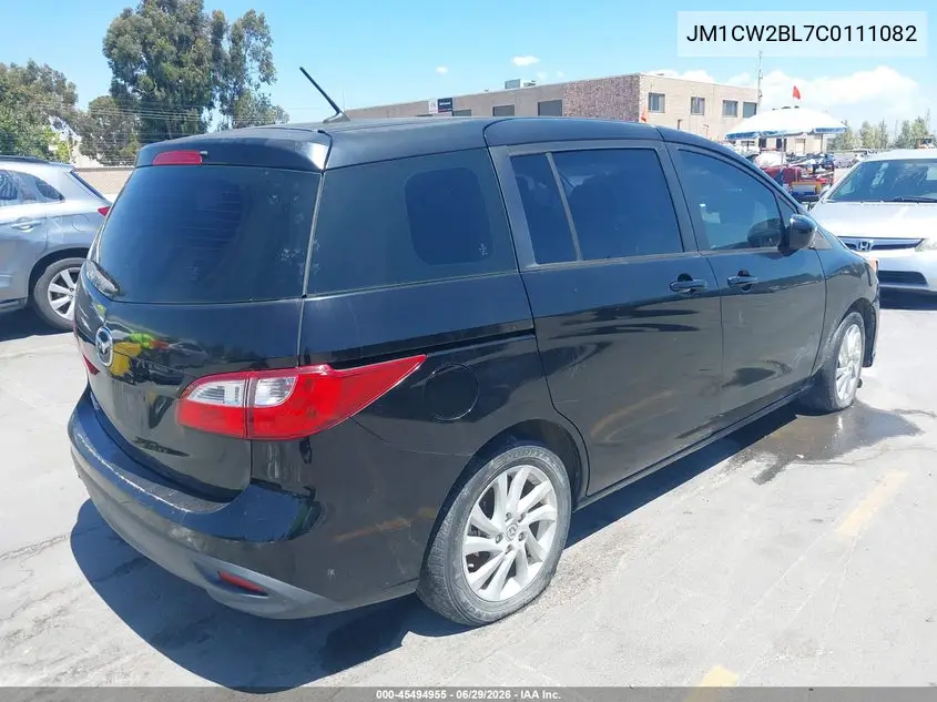 2012 Mazda Mazda5 Sport VIN: JM1CW2BL7C0111082 Lot: 45494955