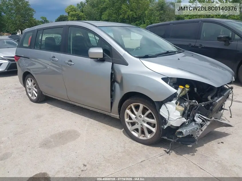 2012 Mazda Mazda5 Grand Touring VIN: JM1CW2DL8C0140376 Lot: 45580105