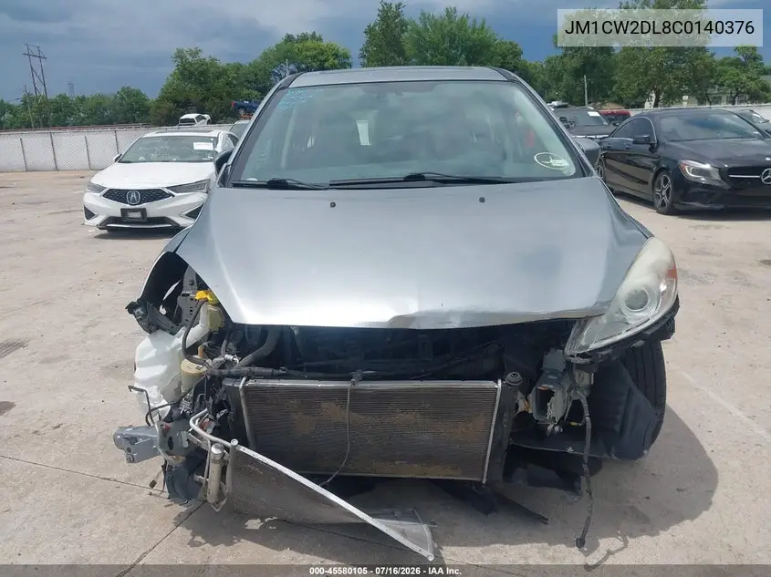 2012 Mazda Mazda5 Grand Touring VIN: JM1CW2DL8C0140376 Lot: 45580105