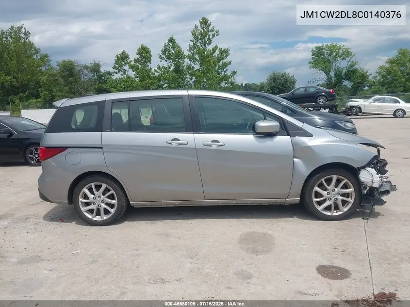 2012 Mazda Mazda5 Grand Touring VIN: JM1CW2DL8C0140376 Lot: 45580105