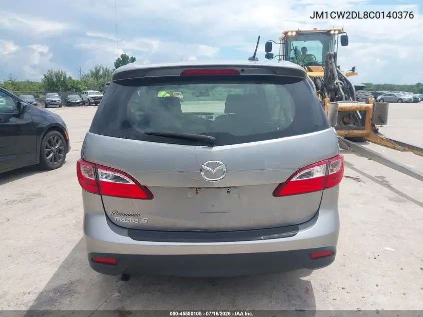 2012 Mazda Mazda5 Grand Touring VIN: JM1CW2DL8C0140376 Lot: 45580105