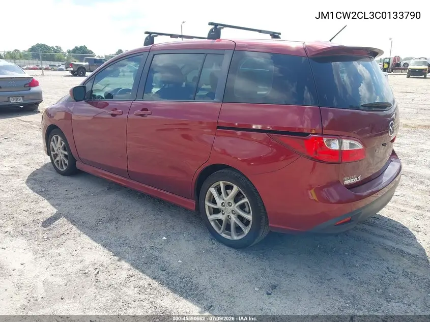 2012 Mazda Mazda5 Touring VIN: JM1CW2CL3C0133790 Lot: 45590662