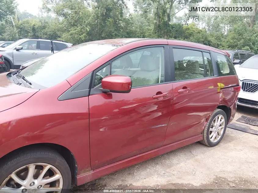 2012 Mazda Mazda5 Touring VIN: JM1CW2CL8C0123305 Lot: 45666621