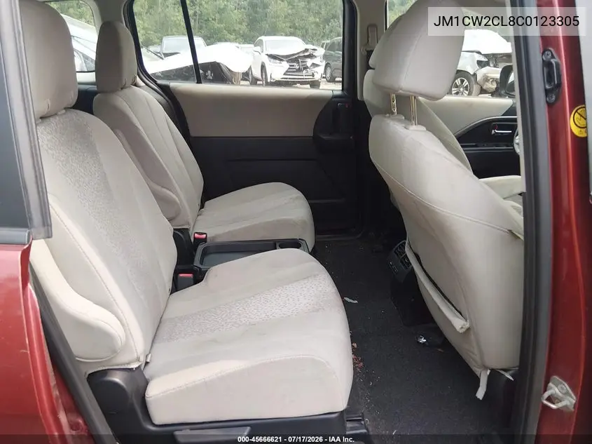 2012 Mazda Mazda5 Touring VIN: JM1CW2CL8C0123305 Lot: 45666621