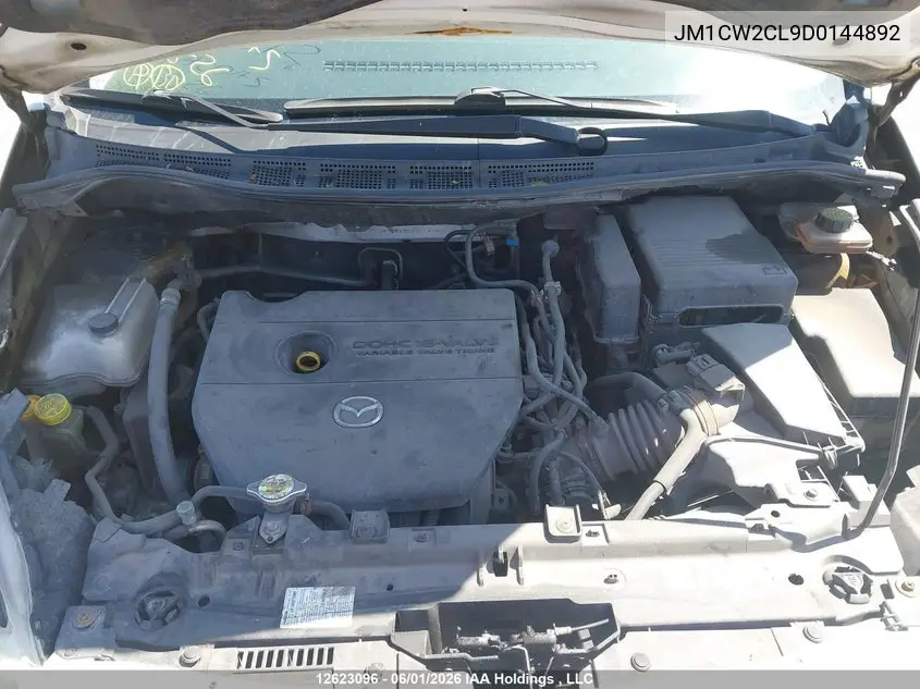 2013 Mazda 5 VIN: JM1CW2CL9D0144892 Lot: 12623096