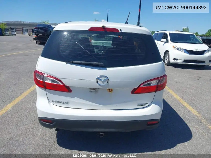 2013 Mazda 5 VIN: JM1CW2CL9D0144892 Lot: 12623096
