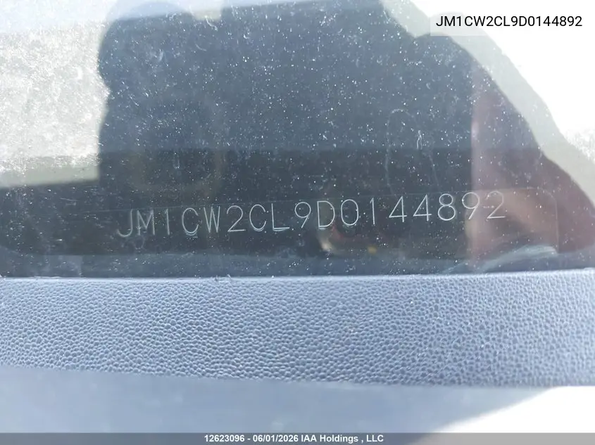 2013 Mazda 5 VIN: JM1CW2CL9D0144892 Lot: 12623096