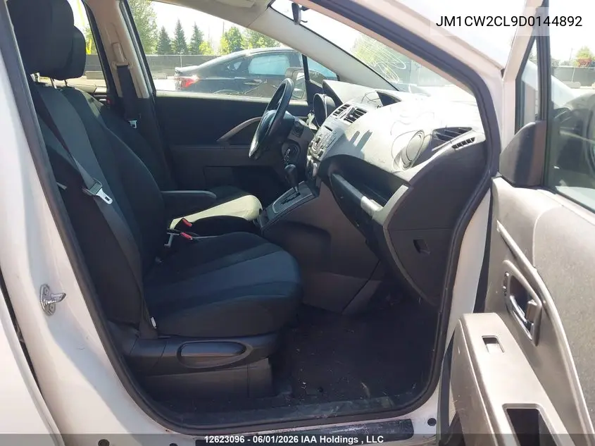 2013 Mazda 5 VIN: JM1CW2CL9D0144892 Lot: 12623096