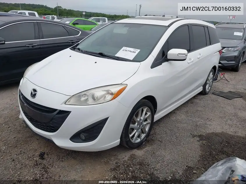 2013 Mazda Mazda5 Touring VIN: JM1CW2CL7D0160332 Lot: 45039680