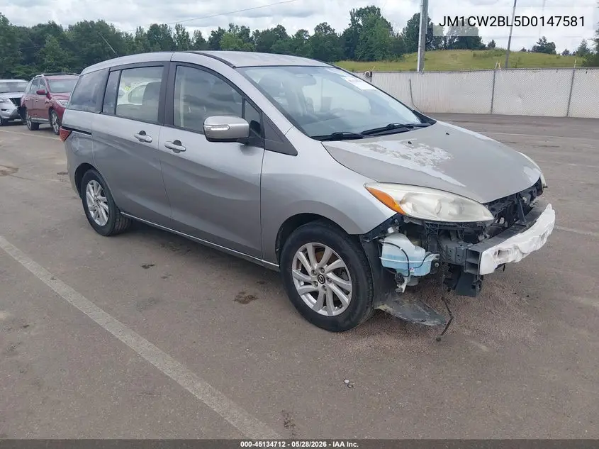 2013 Mazda Mazda5 Sport VIN: JM1CW2BL5D0147581 Lot: 45134712