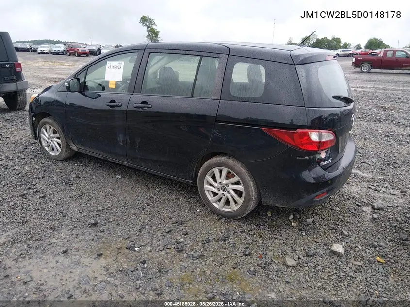 2013 Mazda Mazda5 Sport VIN: JM1CW2BL5D0148178 Lot: 45185928