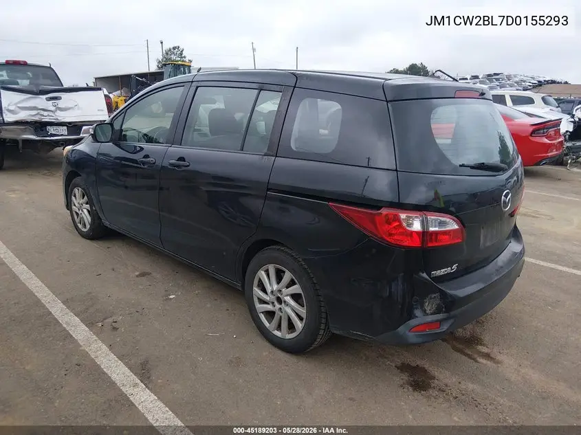 2013 Mazda Mazda5 Sport VIN: JM1CW2BL7D0155293 Lot: 45189203