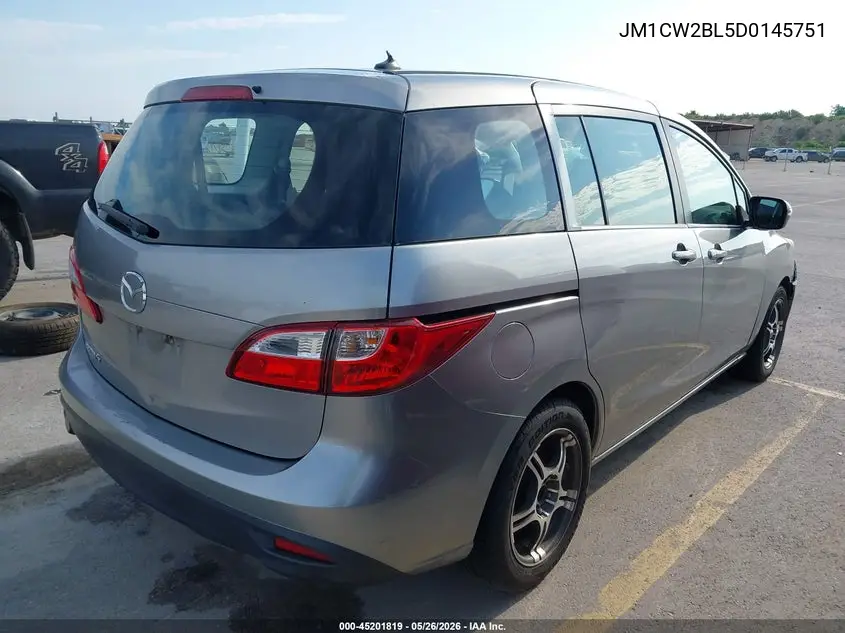 2013 Mazda Mazda5 Sport VIN: JM1CW2BL5D0145751 Lot: 45201819