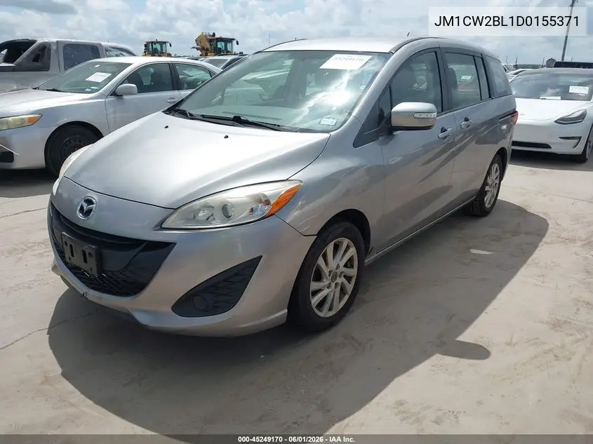 2013 Mazda Mazda5 Sport VIN: JM1CW2BL1D0155371 Lot: 45249170