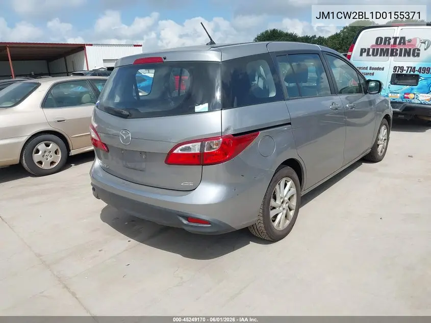 2013 Mazda Mazda5 Sport VIN: JM1CW2BL1D0155371 Lot: 45249170