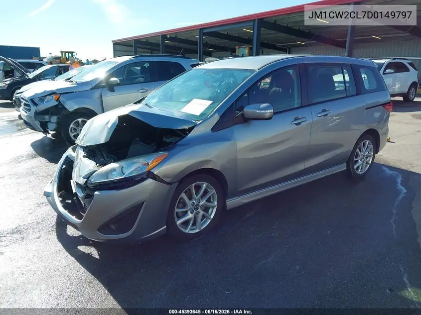 2013 Mazda Mazda5 Touring VIN: JM1CW2CL7D0149797 Lot: 45393645
